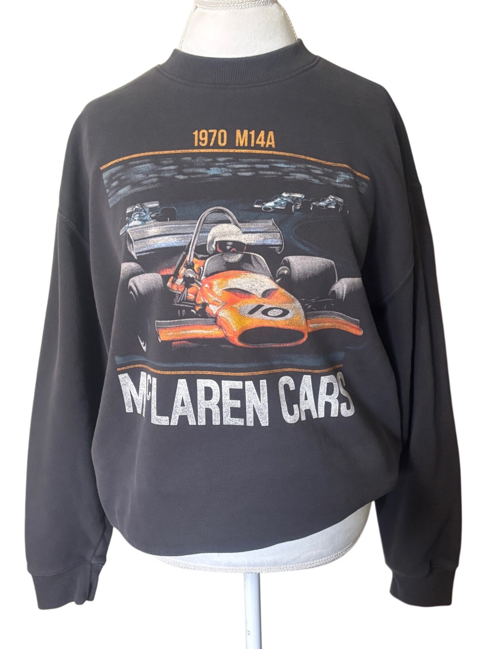 Hollister Men’s McLaren Crewneck sweatshirt Size L